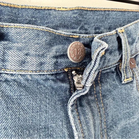 R13 Jane High Waisted Wide Leg Jeans - 27 (fits small) - Picture 10 of 17